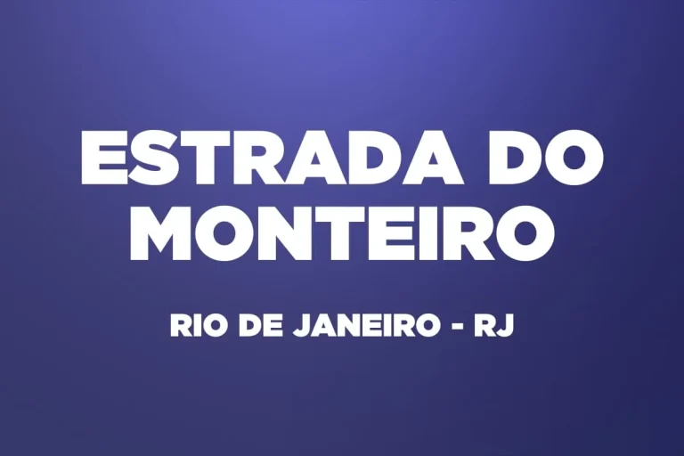 estrada do monteiro
